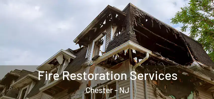 Fire Restoration Services Chester - NJ