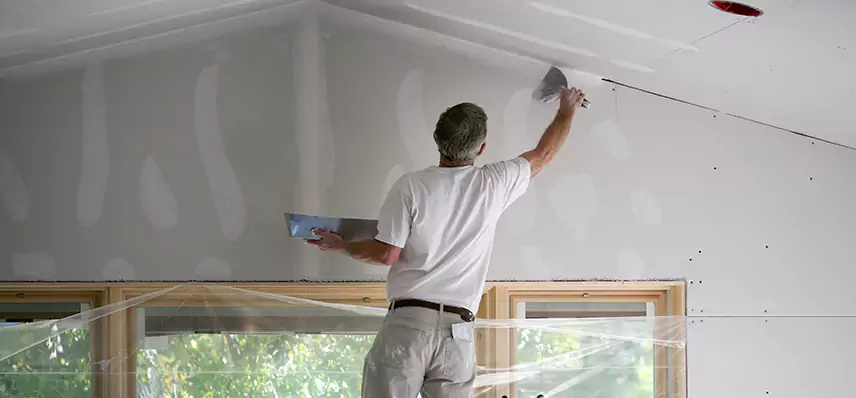 Fixing Drywall Ceiling Leak in Glassboro